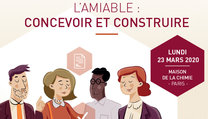 Le 23 Mars, Maître Fadela HOUARI animera une formation organisée par le CNB "L'amiable: Concevoir et Construire"